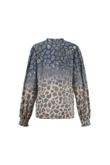 Darina Top | Sahara/Dunkelnachtblau