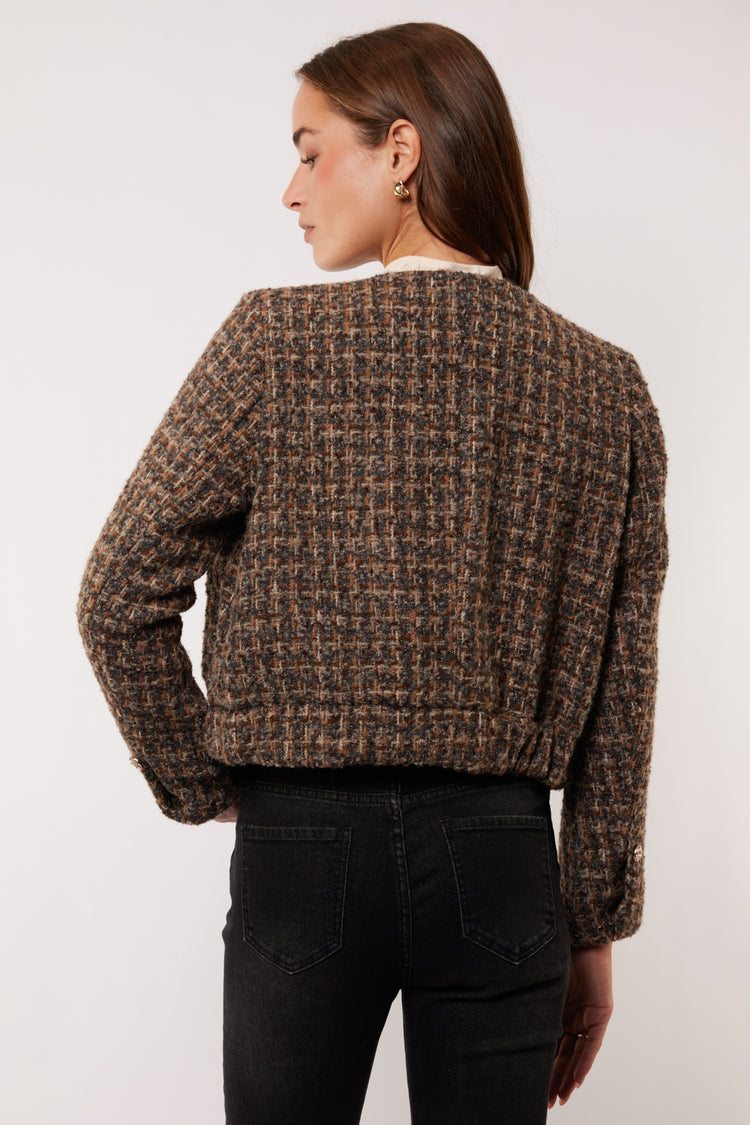 Sakura jacket | Gray Brown/Night Grey