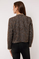 Aanya jacket | Grey Brown
