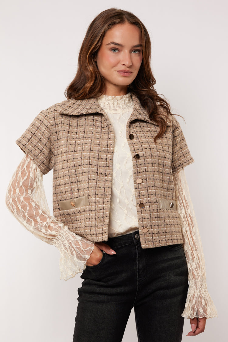Soren vest | Grey Brown