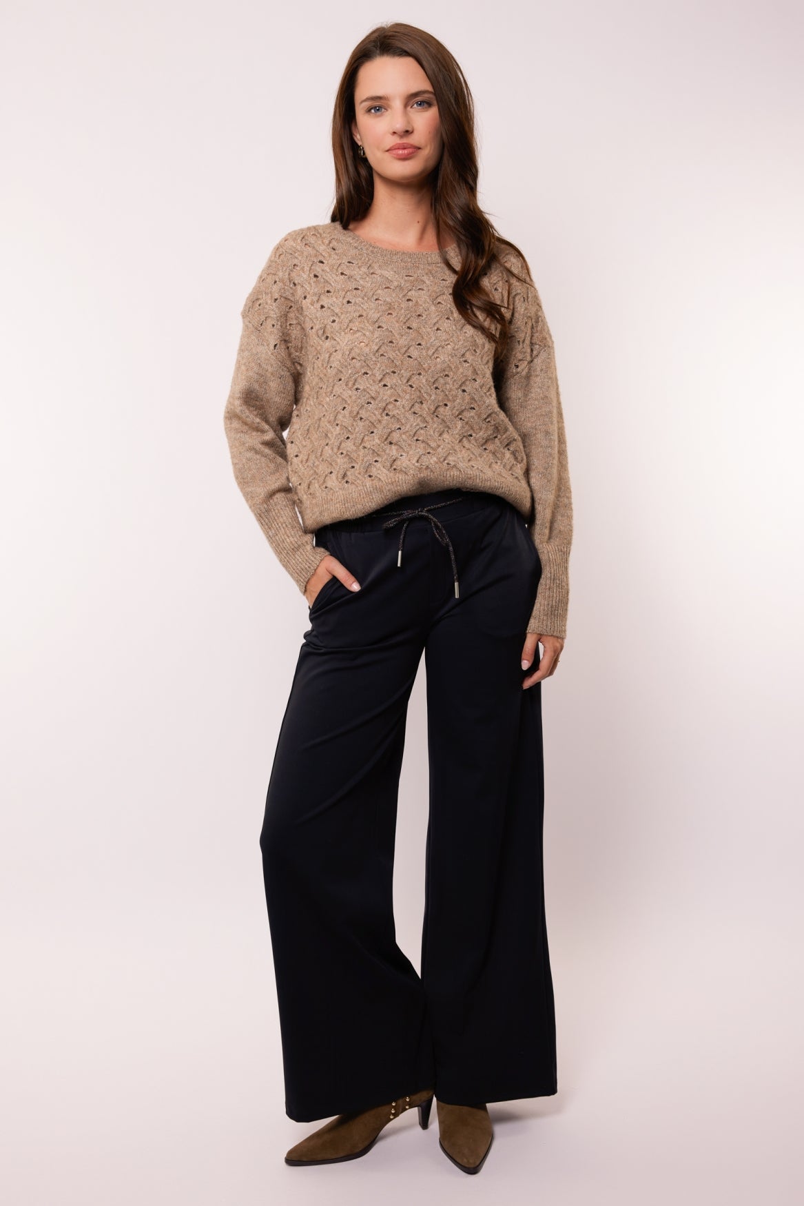 Paola broek | Black