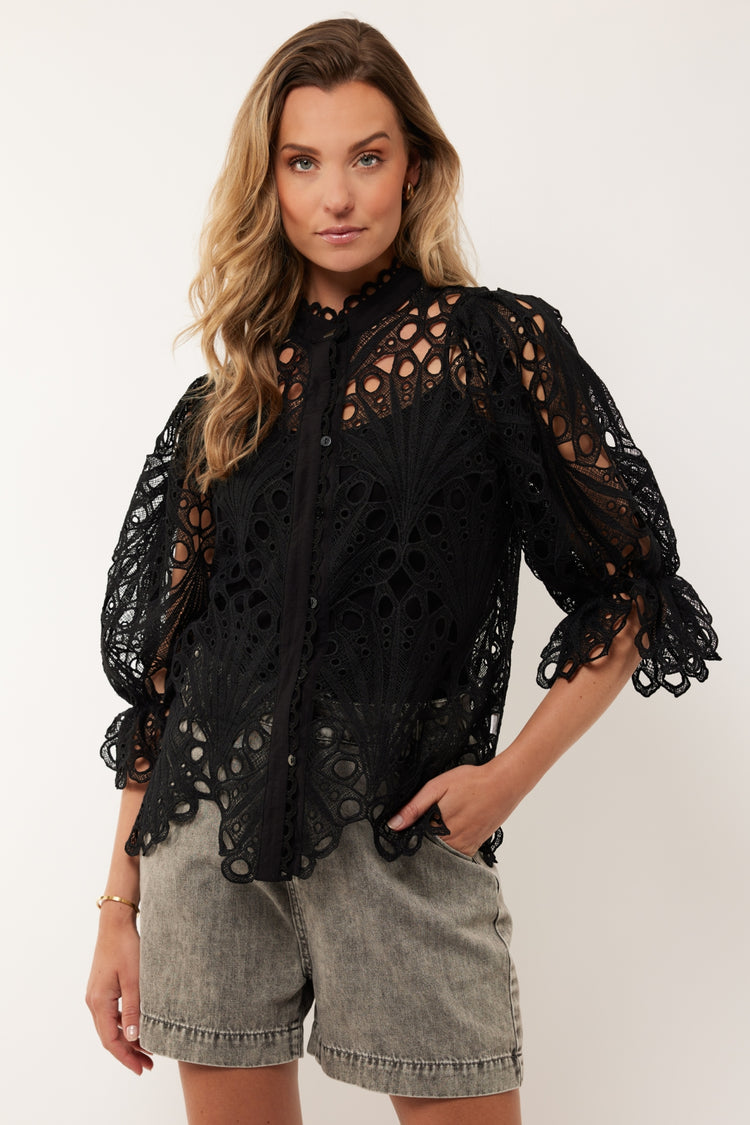 Brooks blouse | Black