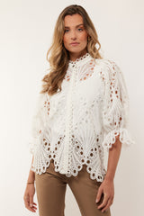Brooks blouse | Offwhite