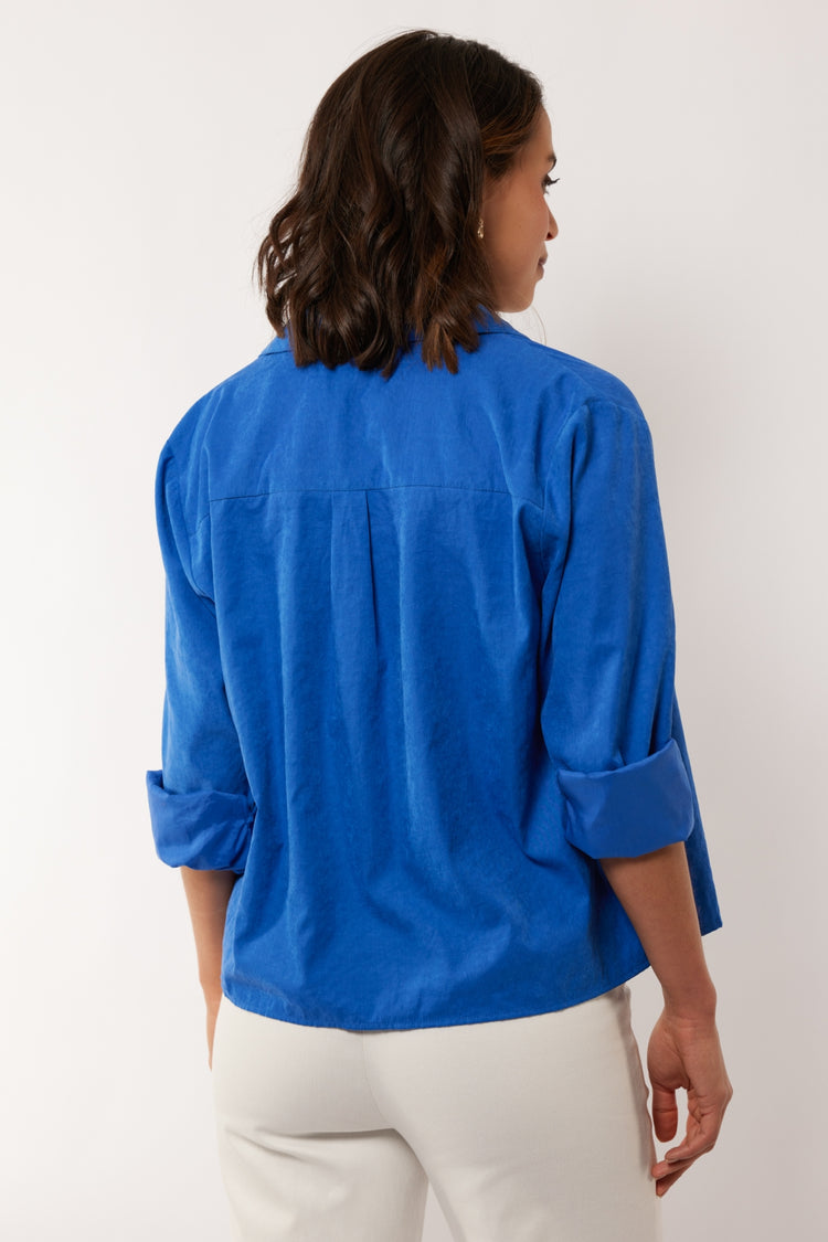 Laurent Bluse | Kornblumenblau