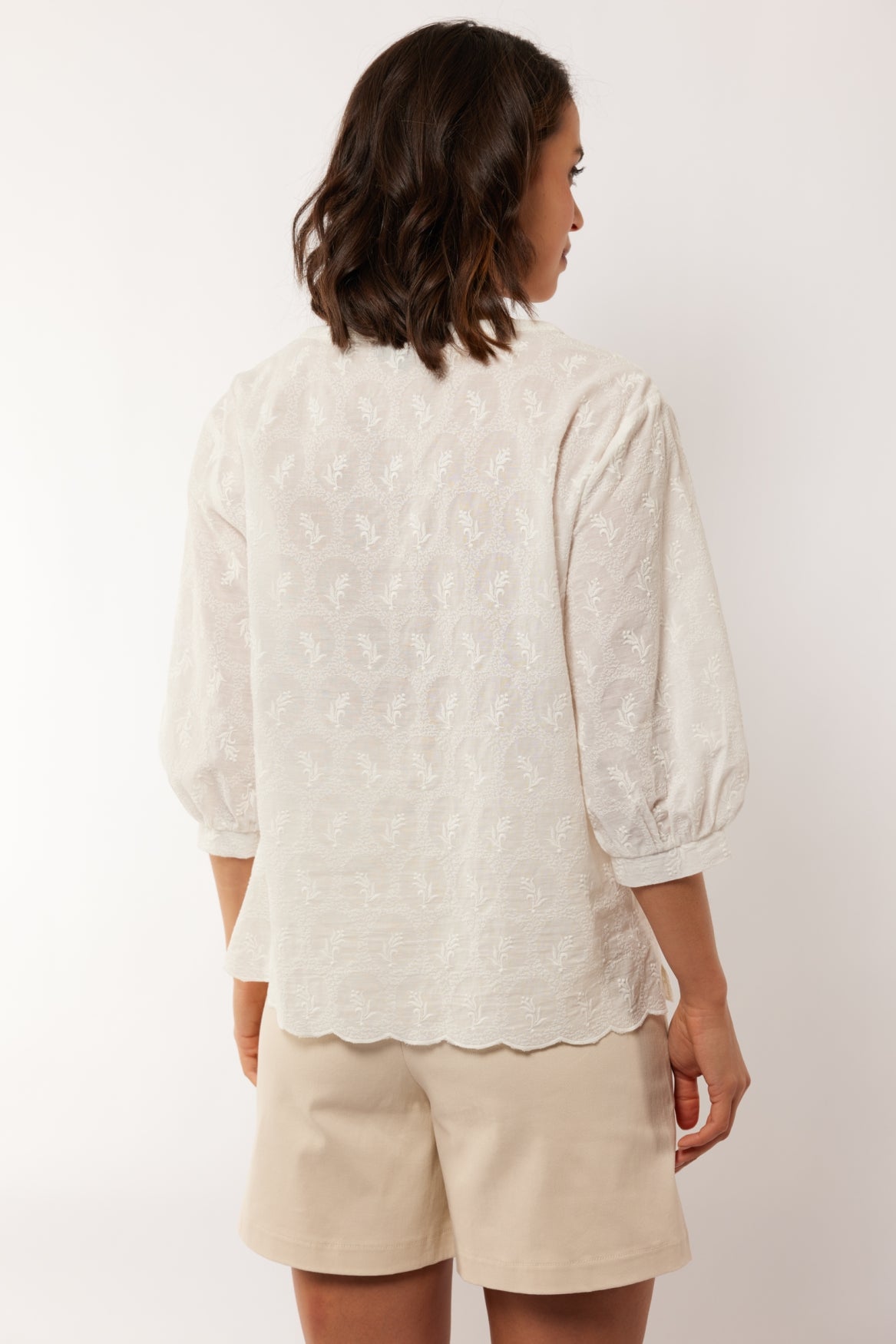 Filipa Bluse | Strahlendes Weiß