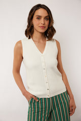 Orion gilet | Offwhite