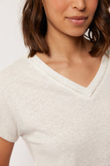 Gael top | Bright White