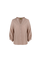 Renata blouse | Cappuccino/Cameo Rose