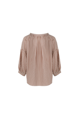 Renata blouse | Cappuccino/Cameo Rose