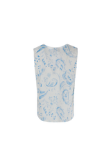 Manon gilet | Bright White/Skyway