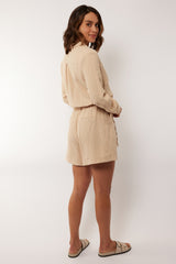 Adrien playsuit | Wood Ash