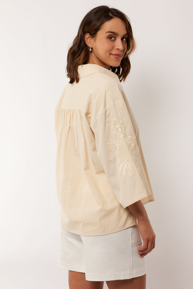 Isaline Bluse | Holz Esche