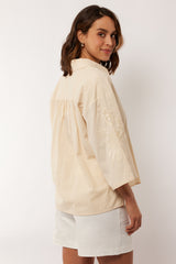 Isaline blouse | Wood Ash