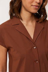 Micah blouse | Cappuccino