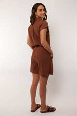 Azalea short | Cappuccino