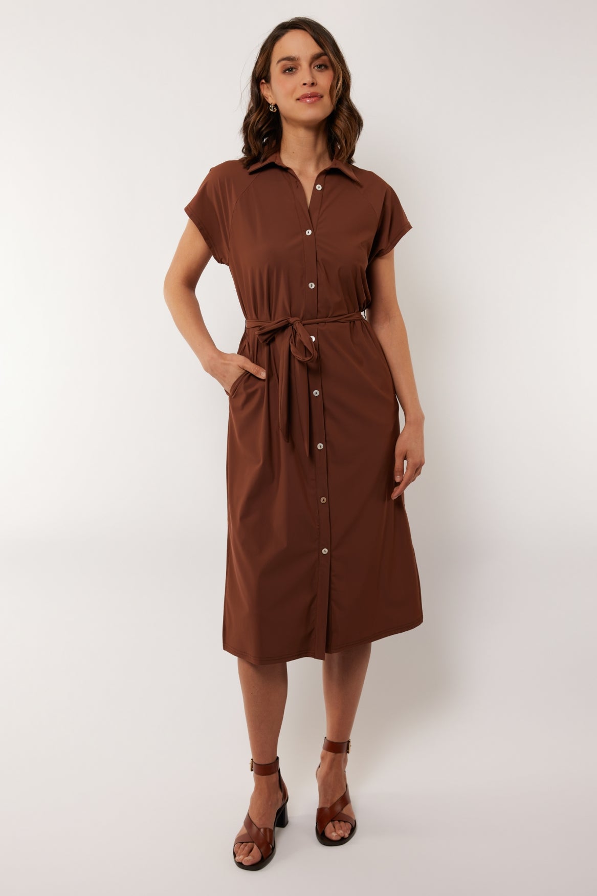 Cassia Kleid | Cappuccino