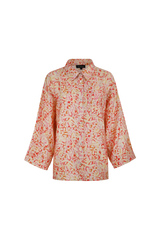 Paloma Bluse | Holzasche/Teerose