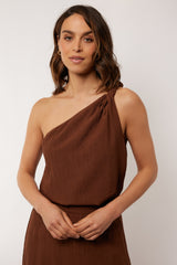 Annette top | Cappuccino