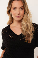 Lane top | Black
