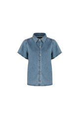 Toni blouse | Denim Light Blue