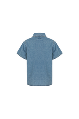 Toni blouse | Denim Light Blue