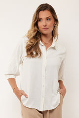Delaney blouse | Offwhite