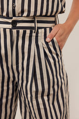 Darcy broek | Black/Sand