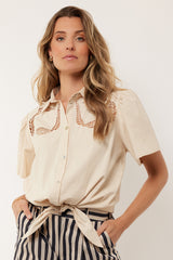Tate blouse | Sand