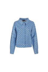 Shiloh-Jacke | Denim Hellblau