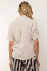 Adriana blouse | Sand