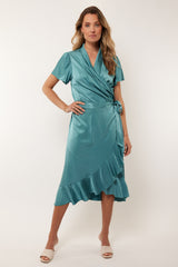 Larah dress | Green Mint