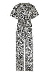Jasmine jumpsuit | Black/Sand