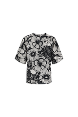 Giselle top | Black/Sand