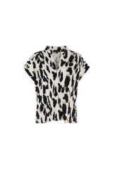 Devon top | Sand/Black