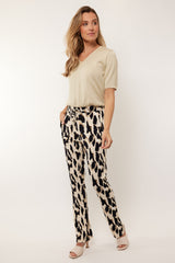 Bobbi broek | Sand/Black