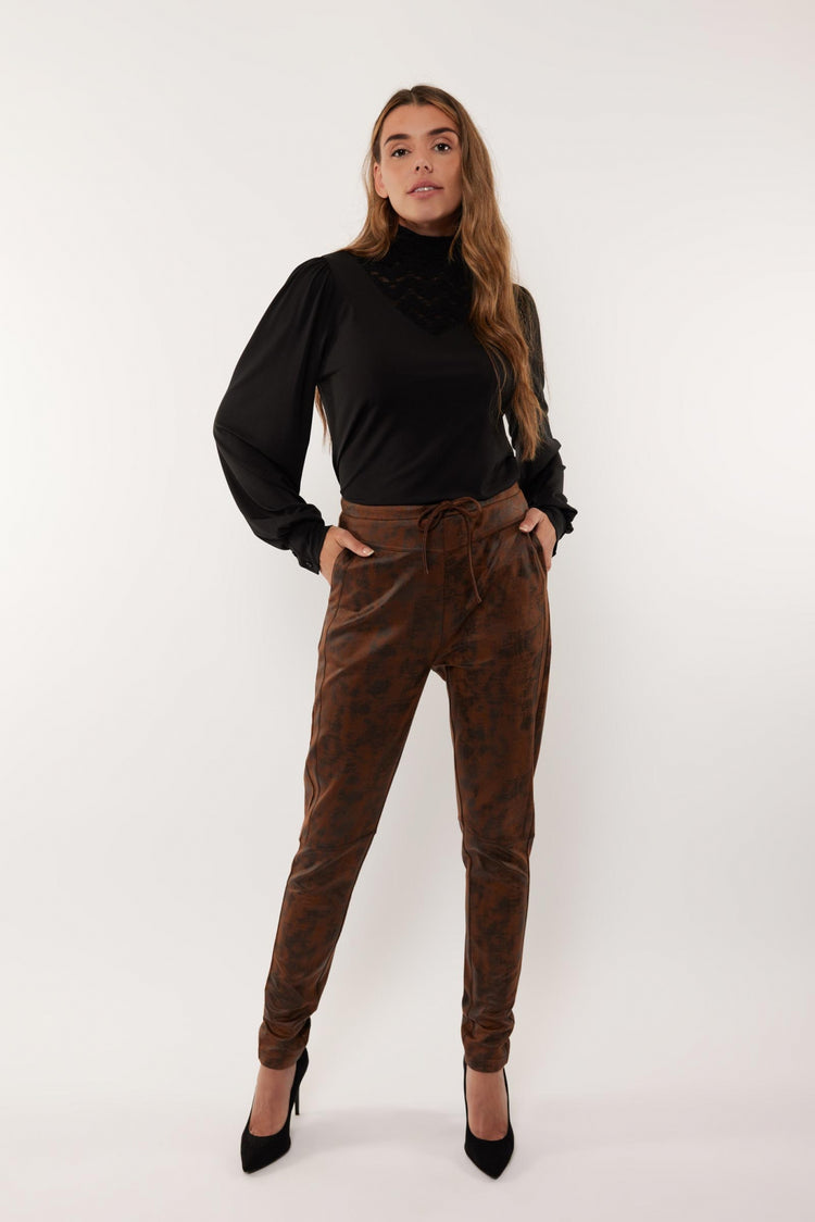 Liara broek | Bronze