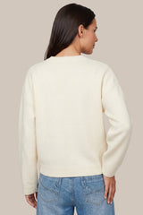 Fidelma Pullover | Wool White