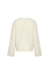 Fidelma Pullover | Wool White