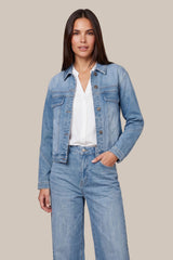 Líona jacket | Denim Mid Blue