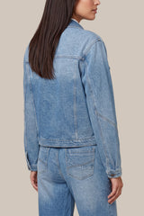 Líona jacket | Denim Mid Blue