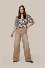 Neona jeans | Light Camel