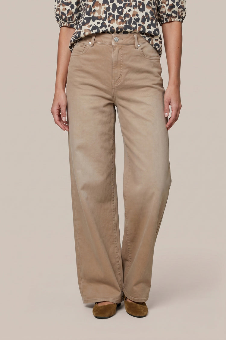 Neona jeans | Light Camel