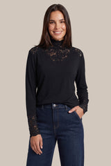 Aine top | Black