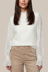 Éabha top | Wool White