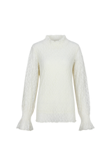 Éabha top | Wool White