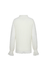 Éabha top | Wool White