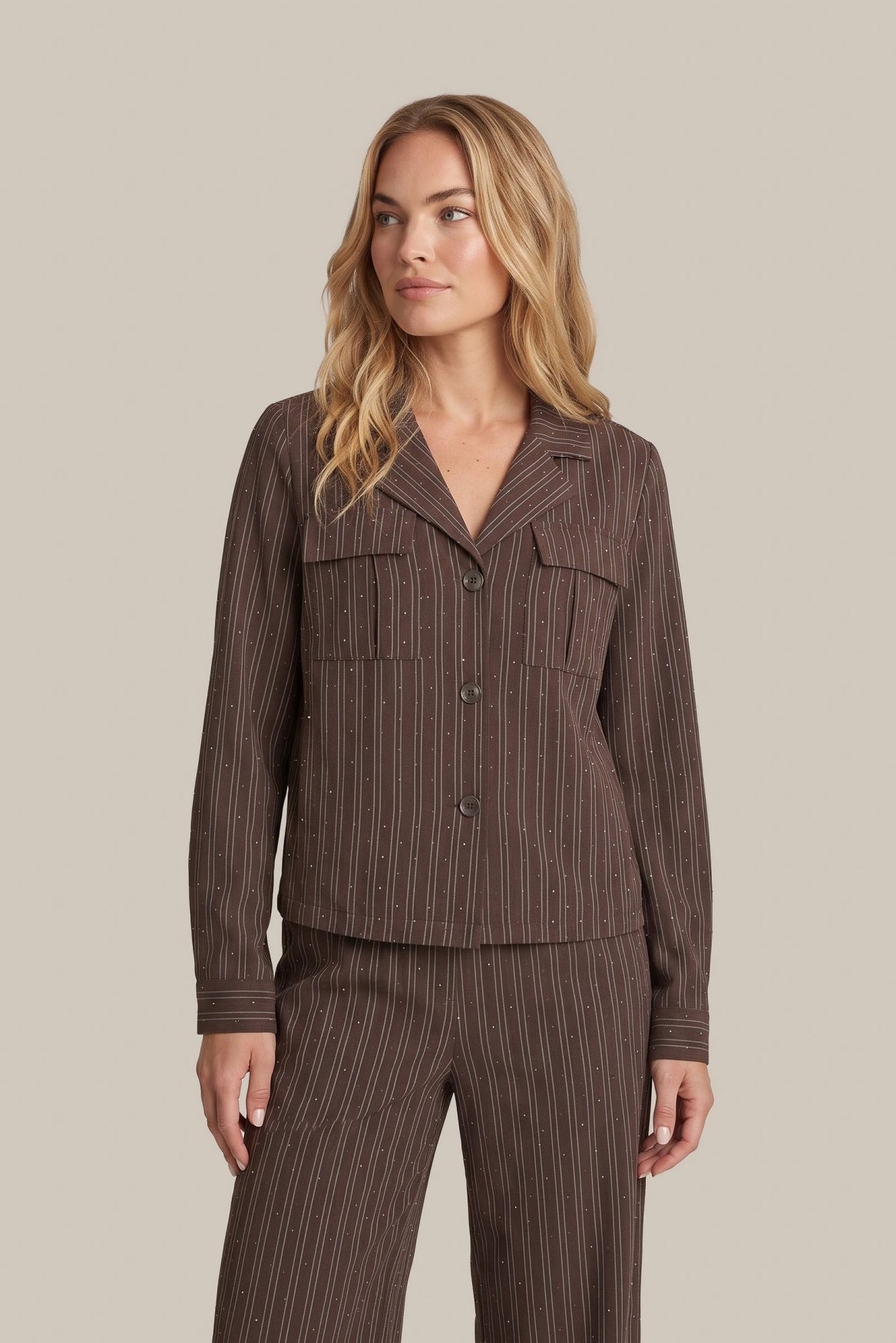 Neasa blazer | Dark Earth