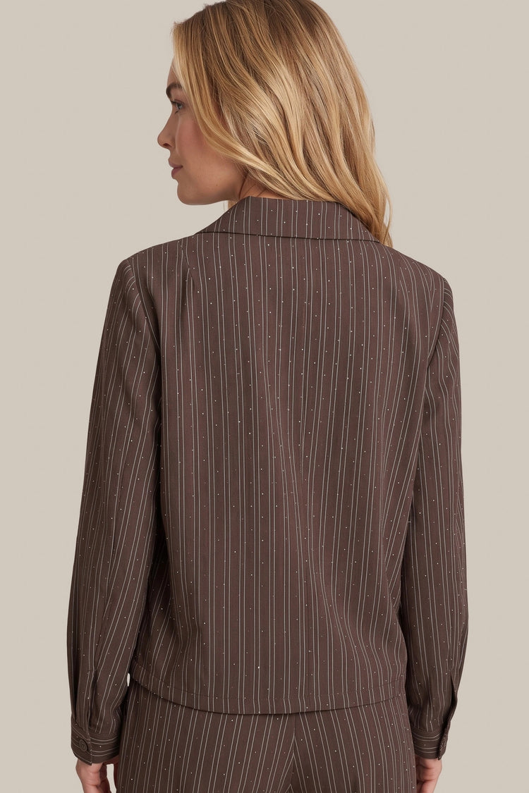 Neasa blazer | Dark Earth