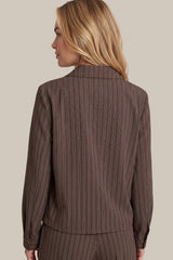 Neasa Blazer | Dark Earth