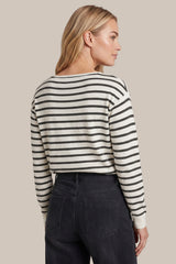Tierney Top | Sand/Schwarz